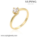 14218 xuping 14k Farbe Kupfer Kupfer Schmuck Frauen Gold Verlobungsring